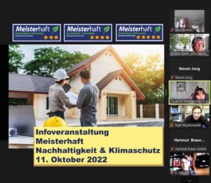 2. Infoveranstaltung Nachhaltigkeit & Klimaschutz